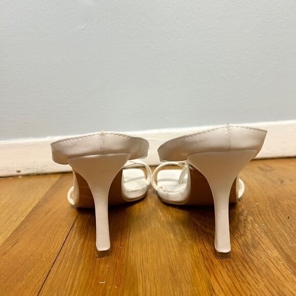 White Sandal Heel - Picture 4 of 4